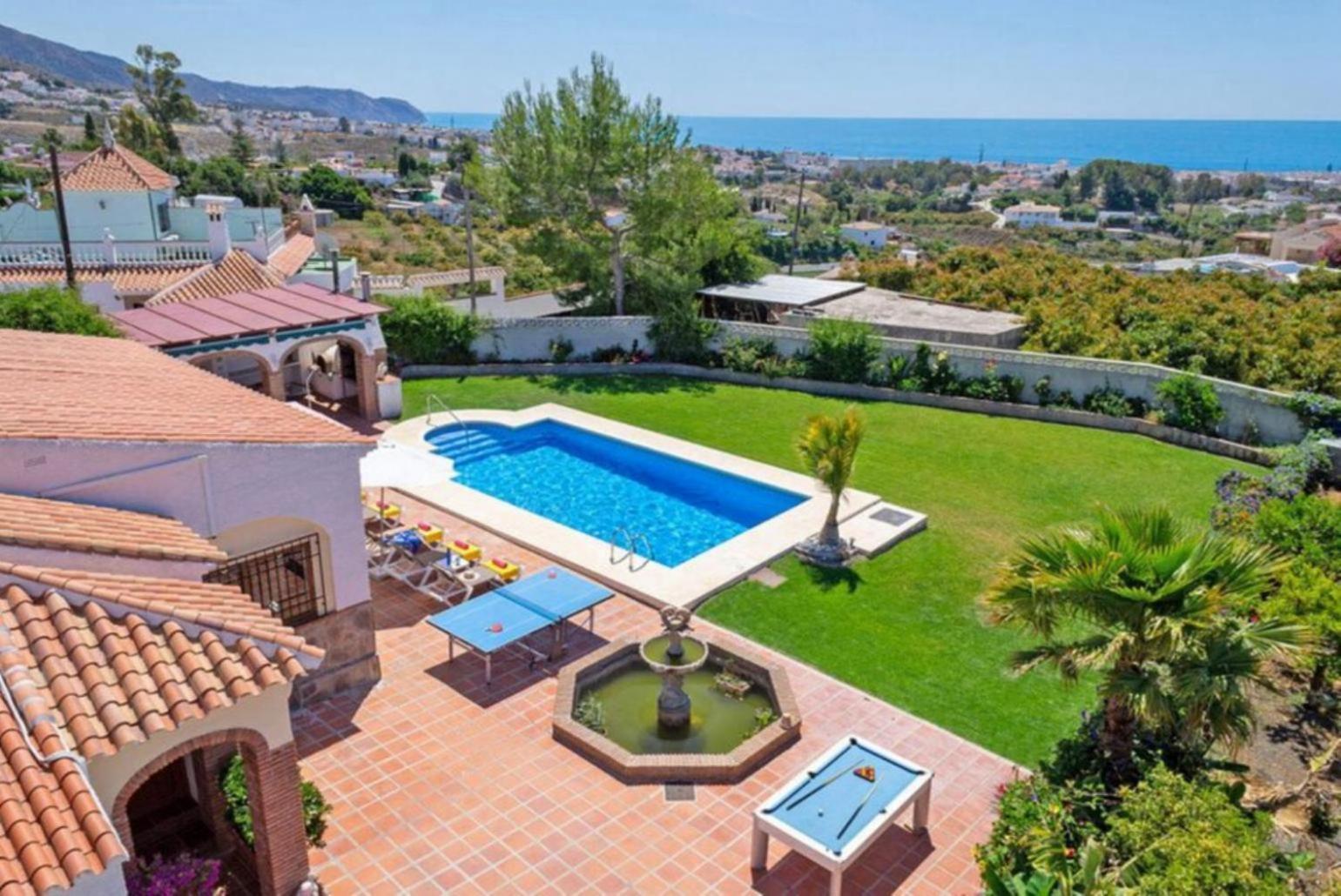 Villa Alta Vista Frigiliana Eksteriør billede